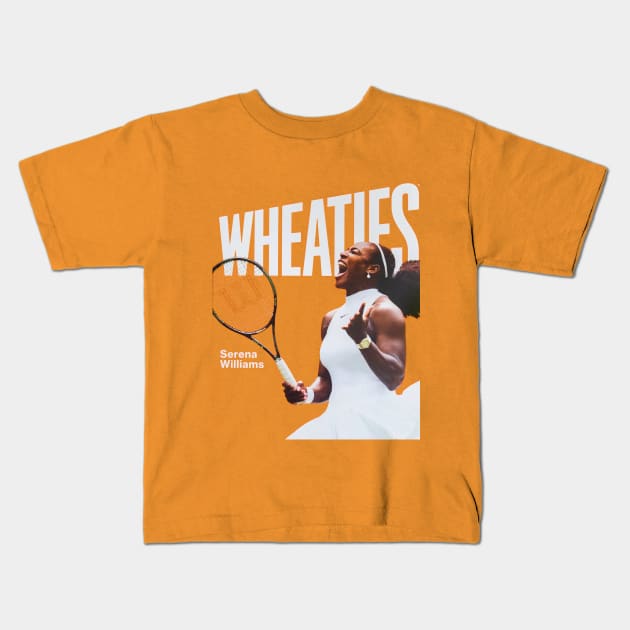 Serena Wheat Kids T-Shirt by Classic_ATL